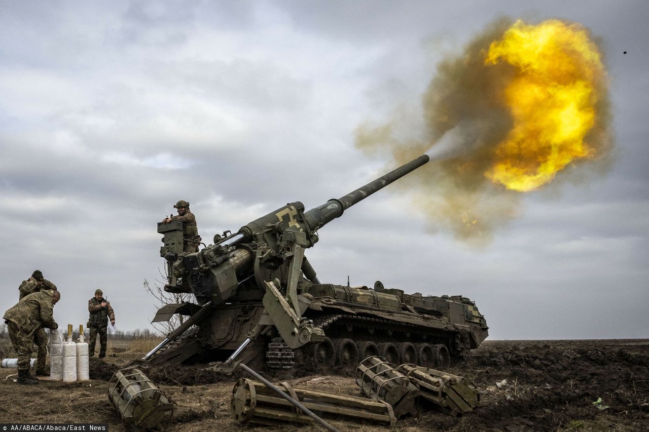Ukraińska "atomowa artyleria". Strzela amunicją potencjalnego przeciwnika