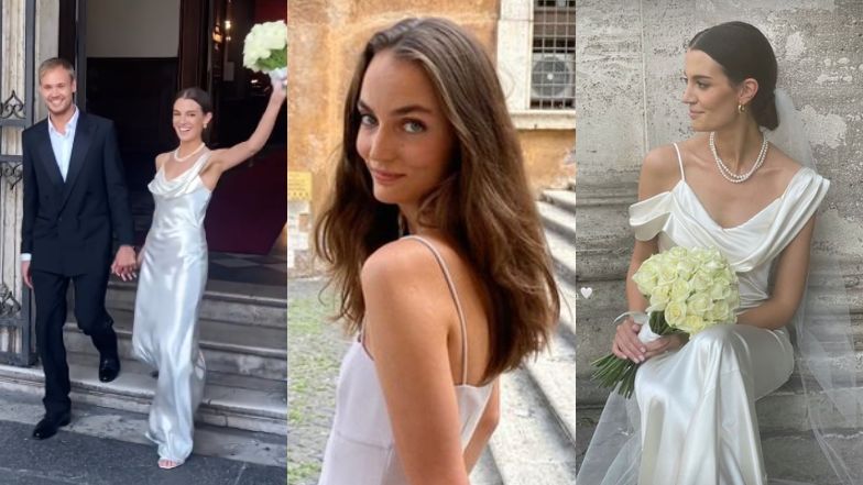 Siostra Zuzanny Bijoch wzięła ślub w Rzymie! Modelka pochwaliła się ujęciami z bajkowej ceremonii (ZDJĘCIA)