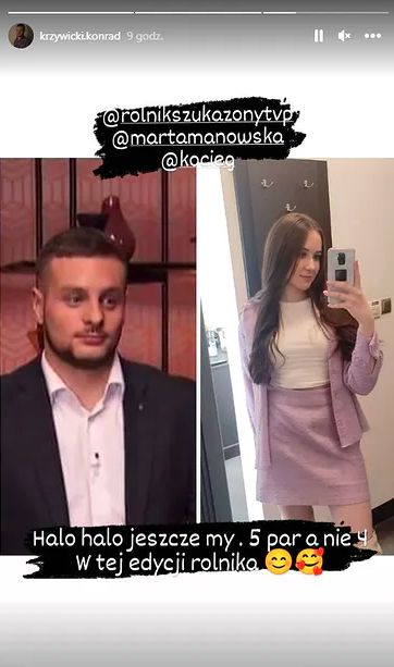 Konrad z "Rolnika" też znalazł miłość? Ponoć jest w związku z... kandydatką Mateusza