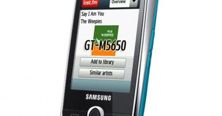 Samsung M5650 Lindy oficjalnie