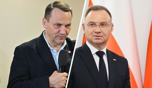 Sikorski wbija szpilę Dudzie. "Podpiszesz, co?"