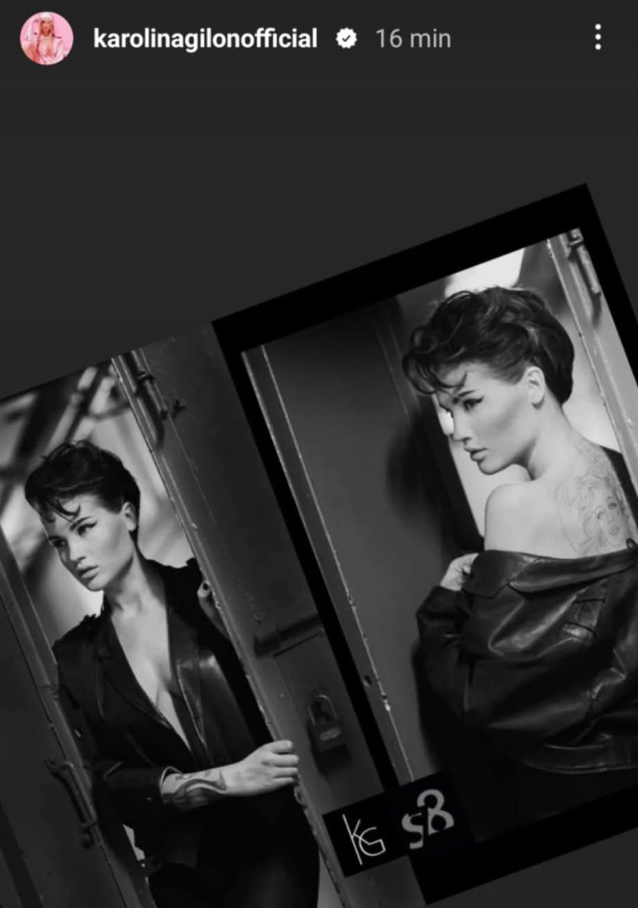 Karolina Gilon na zdjęciach sprzed lat