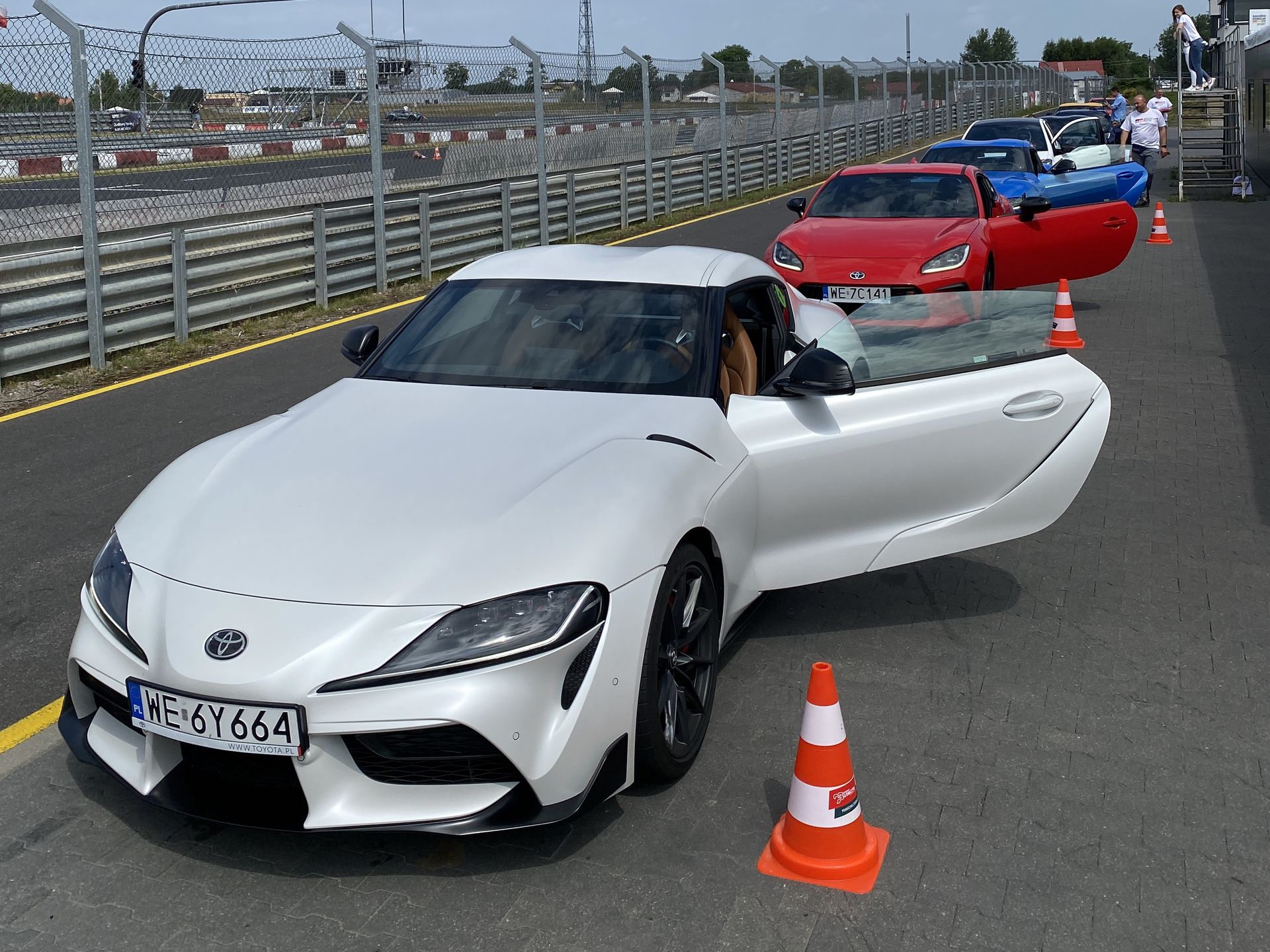 Toyoty GR na torze Słomczyn