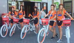 Rowerzystki promują CCC