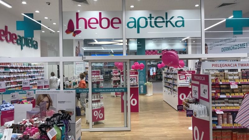 Apteki Hebe znikną z rynku.