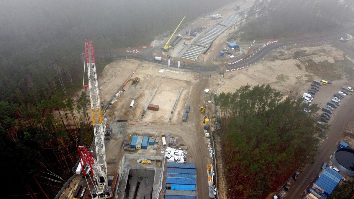 TBM, Tunel pod Świną