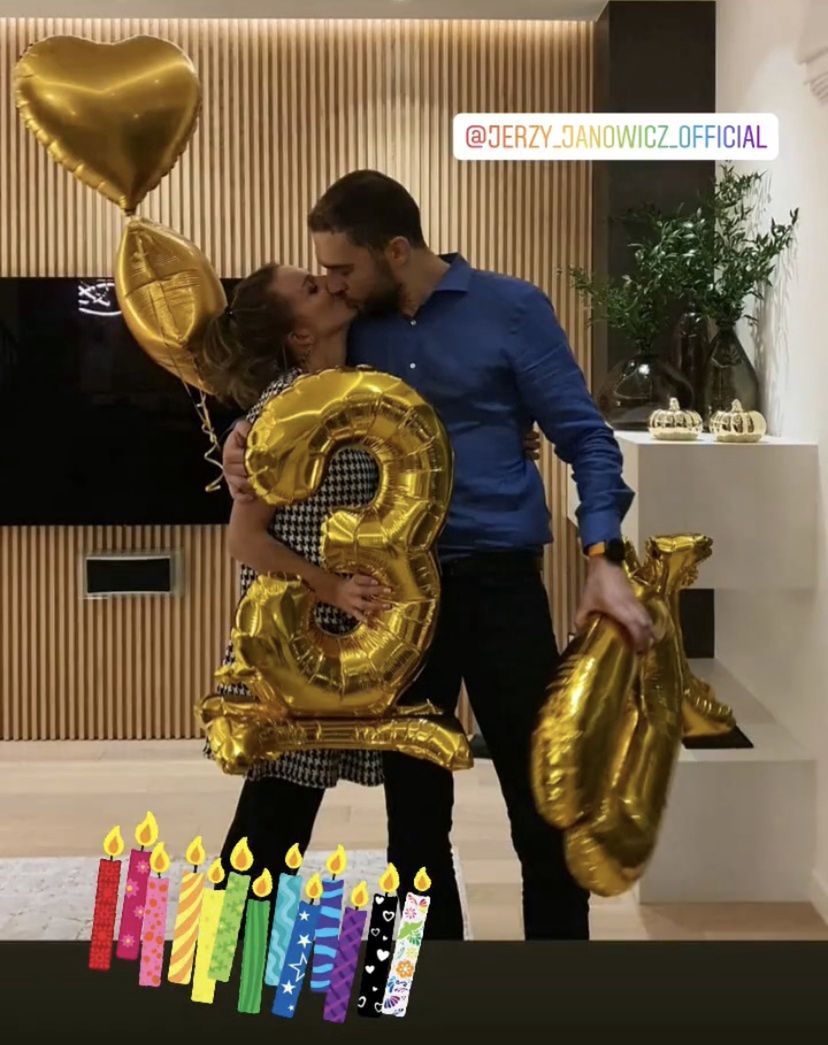 Marta Domachowska i Jerzy Janowicz