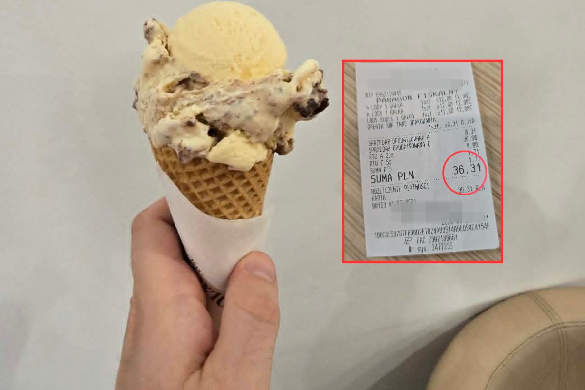 "Paragon grozy" z Torunia? Oto ile zapłaciliśmy za trzy lody