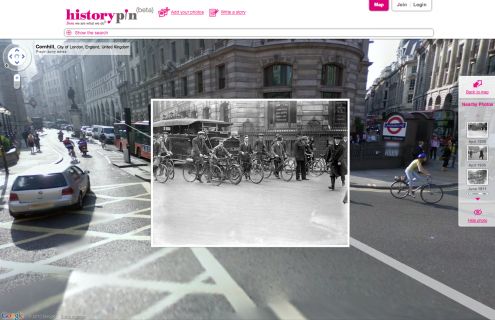 Historypin, czyli historyczne zdjęcia w Google Street View