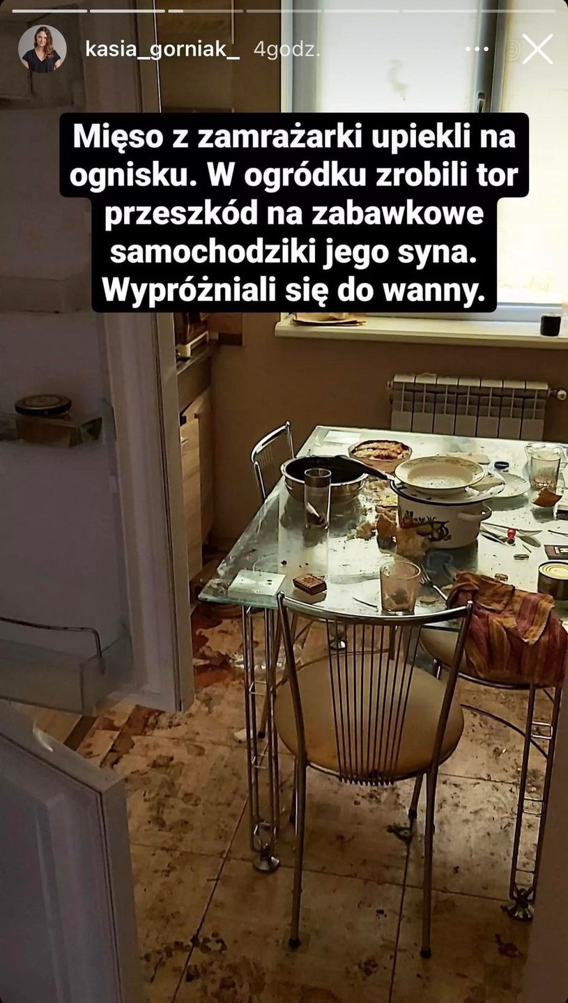 Rosyjscy żołnierze zdewastowali ukraiński dom 