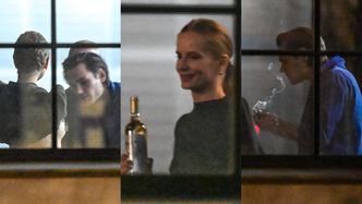 TYLKO NA PUDELKU. Sławy dokazują na afterparty: Cielecka śmiga z butelką, a Gelner analizuje biust koleżanki (ZDJĘCIA)