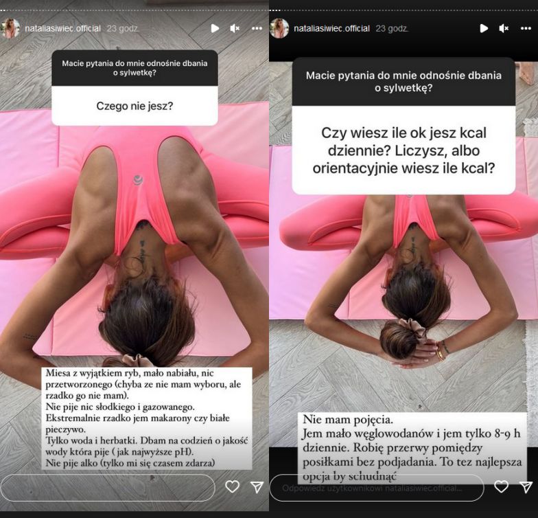 Natalia Siwiec dzieli się przemyśleniami na temat wagi i odżywiania