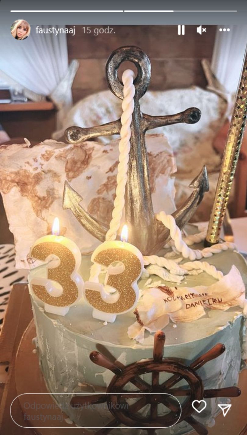 Daniel Martyniuk uczcił urodziny w towarzystwie Faustyny