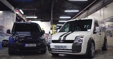 Ford Transit Connect z silnikiem Focusa RS. Idealny sleeper