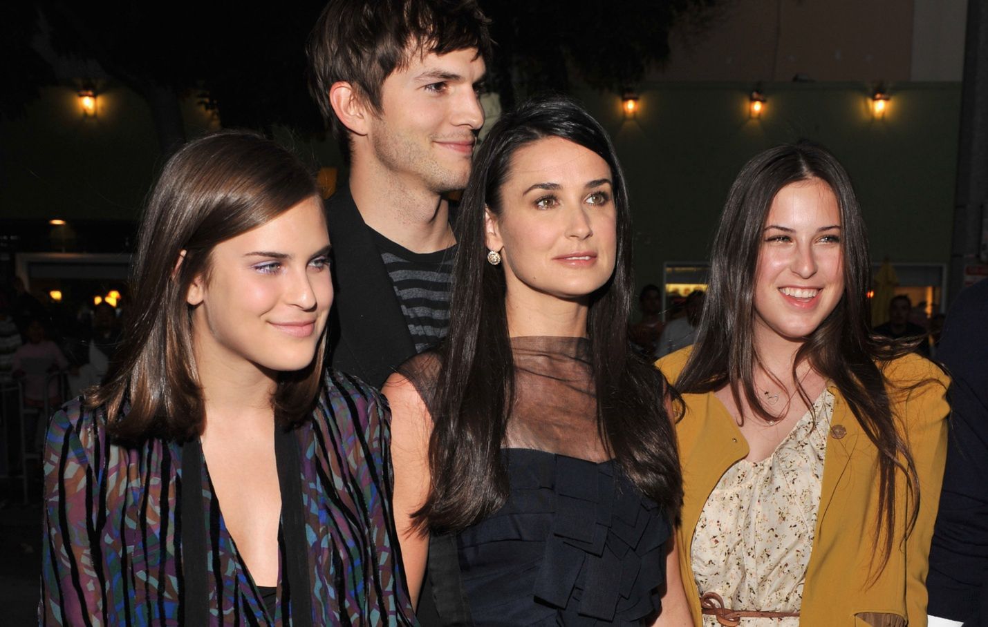 Scout Willis, Ashton Kutcher, Demi Moore i Tallulah