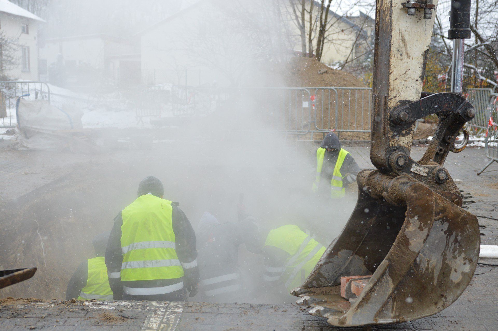 Awaria ciepłownicza w Bełchatowie