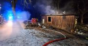 Hruszew: Tragiczny pożar domu. Nie żyje starszy mężczyzna