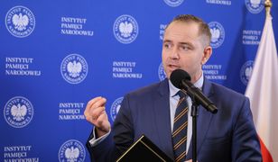 Starcie na konferencji prezesa IPN. Padło pytanie o urlop