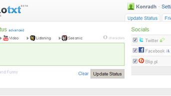 Hellotxt - mikroblogowanie hurtem 1