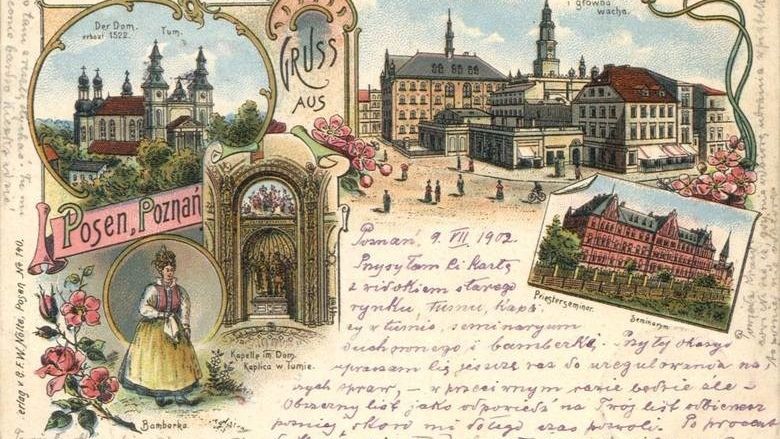 poznań na starych pocztówkach 