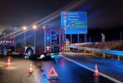 Ciało starszej kobiety na A4. Autostrada zablokowana