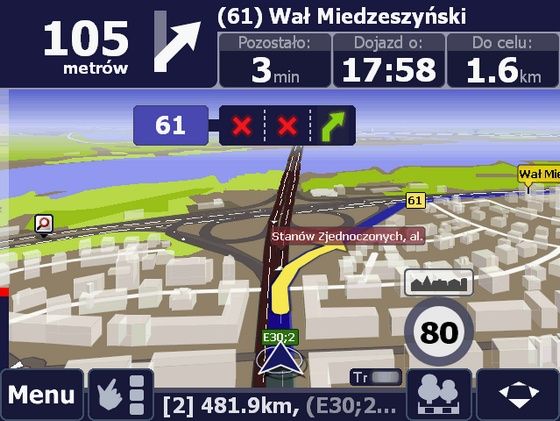 AutoMapa nawigacja trasa
