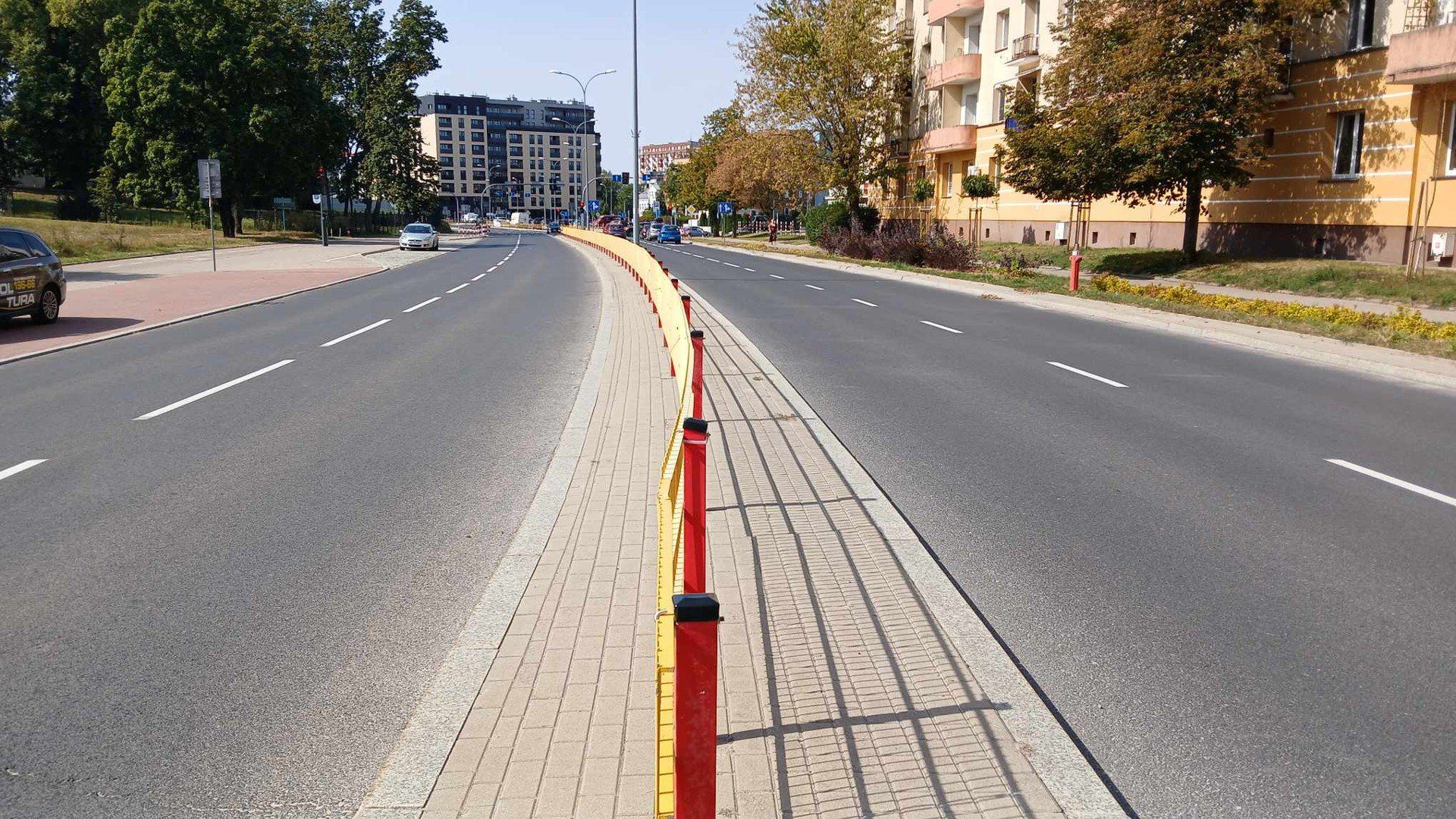 Zabetonowane przestrzenie w centrum Białegostoku