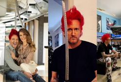 Tak mieszka Michał Wiśniewski w willi za 5 milionów złotych: symulator lotów, kolekcja trunków i liczne portrety (ZDJĘCIA)