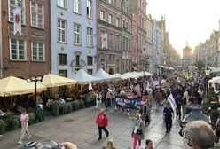 Gdańsk. Setki ludzi protestowały przeciw "lex TVN"