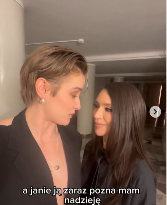 Katarzyna Zillmann i Janja Lesar wpatrzone w siebie