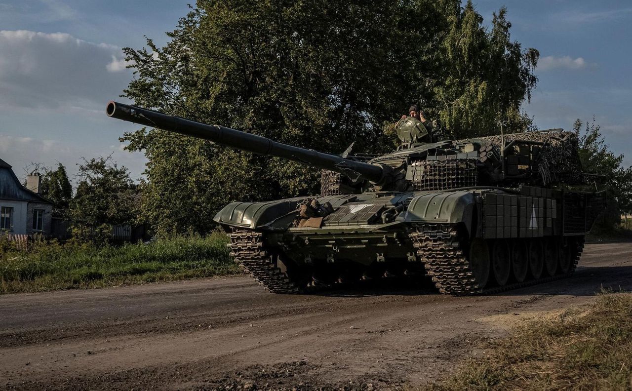 T-72EA w obwodzie kurskim