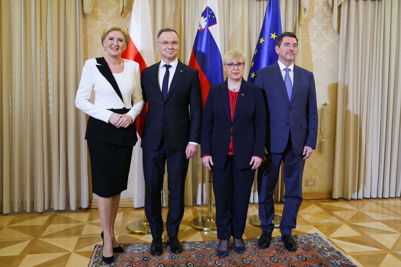 Para prezydencka z wizytą w Słowenii 