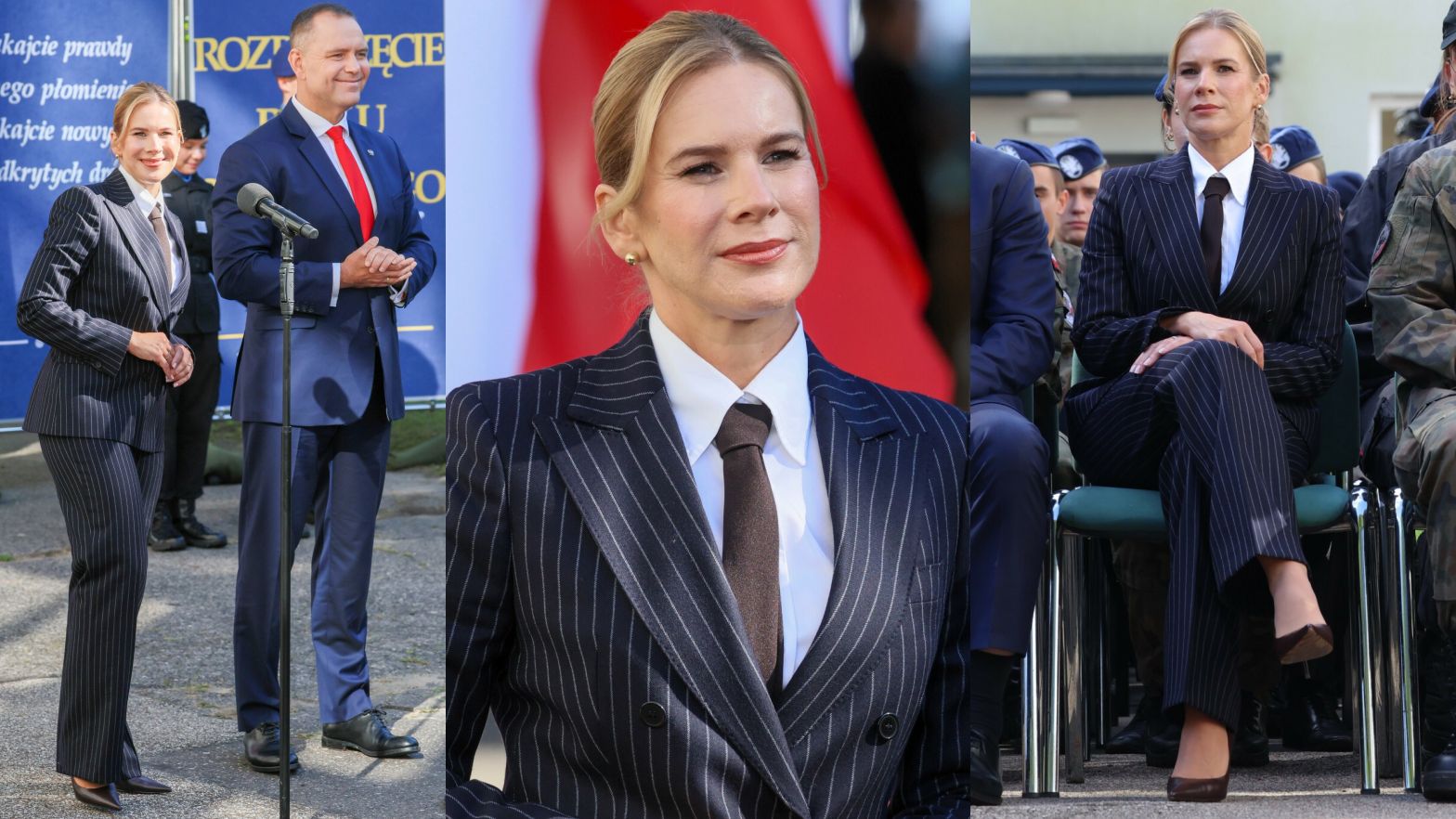 Marta Nawrocka na uroczystym rozpoczęciu roku szkolnego