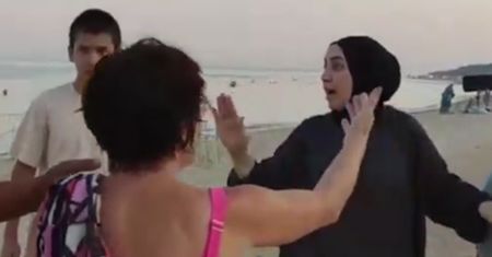 Awantura na plaży w Mariupolu. Niesie się nagranie. Głos zabrał doradca Kadyrowa
