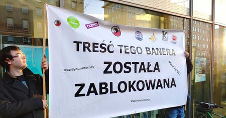 Byłam na proteście przeciwko ACTA 2.0. Nie jestem pewna, czy dobrze trafiłam
