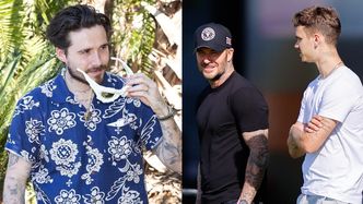 Brooklyn Beckham nie pojawił się na urodzinach ojca ani na Met Gali. Zagraniczne media piszą o konflikcie i zdradzają POWÓD