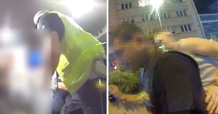 Obcokrajowiec szalał pijany na harleyu. Miał przy sobie kastet