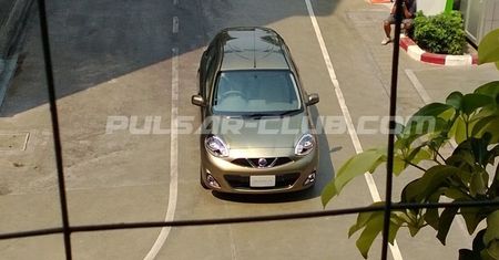 Odświeżony Nissan Micra przyłapany w Tajlandii