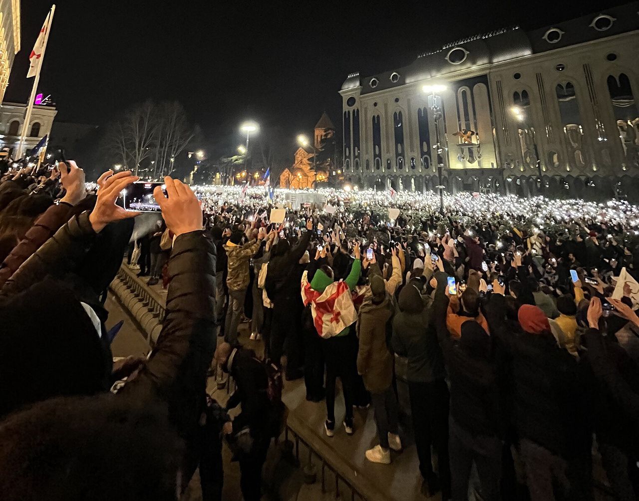 Protesty po wyborach w Gruzji. Lider separatystycznej Abchazji "gotów ustąpić"