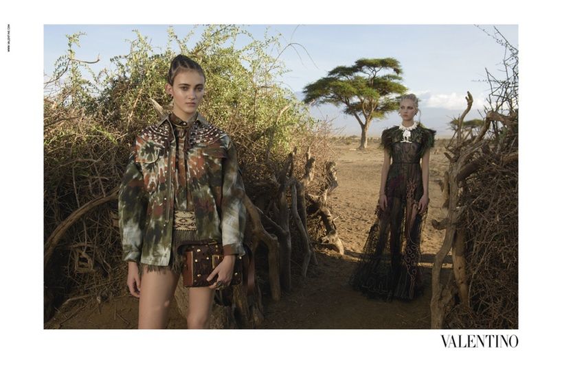 Steve McCurry fotografował wojny, teraz przygotował sesję dla Valentino 4