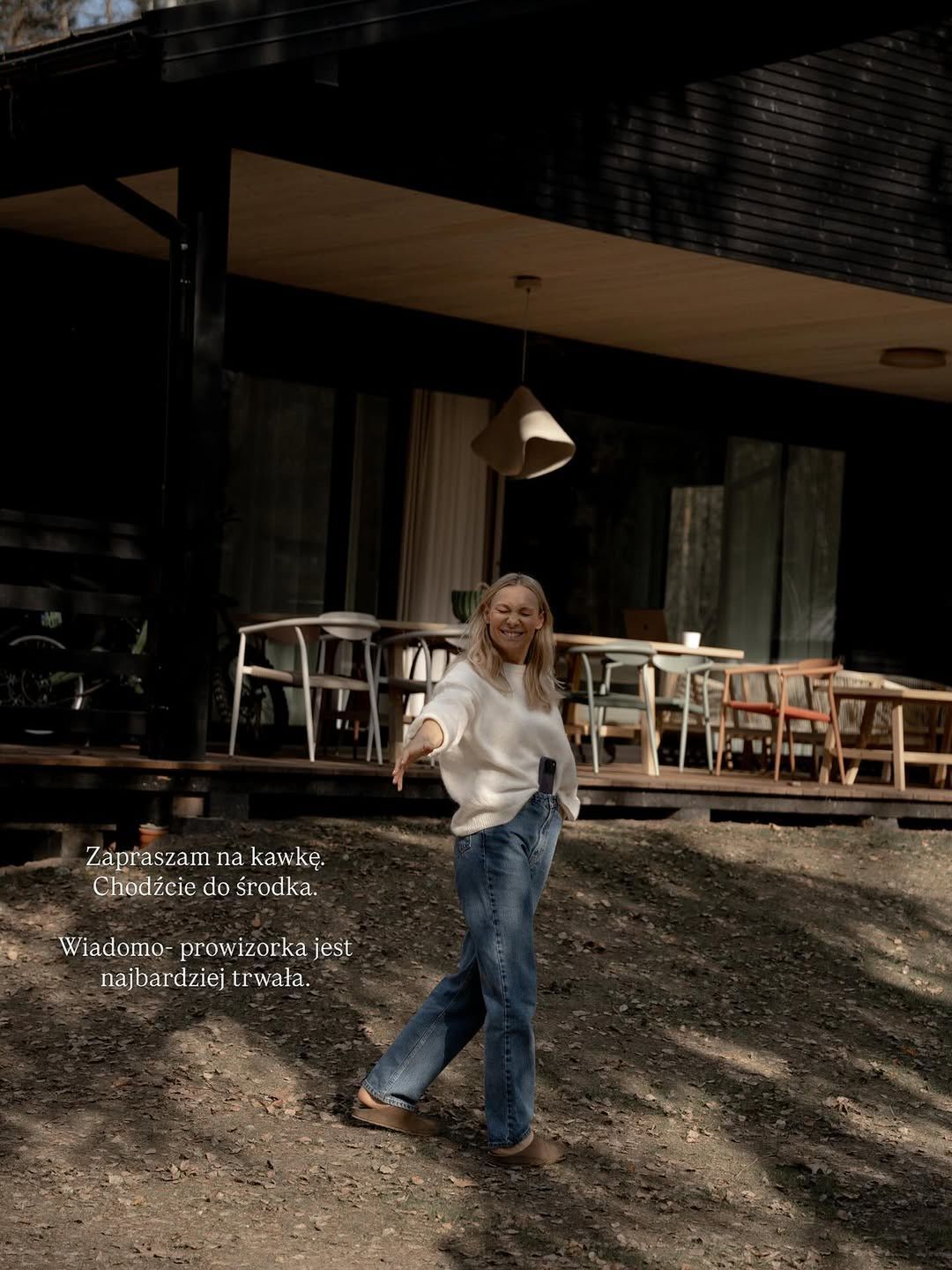 Sonia Bohosiewicz pokazała, jak mieszka w leśnym domku