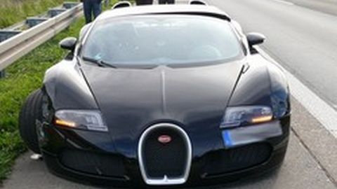 Bugatti Veyron wypadek