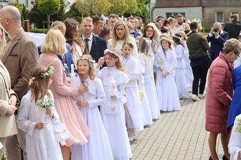 Komunia Święta na Pustachowie. Dzieci przyjęły po raz pierwszy Jezusa Chrystusa