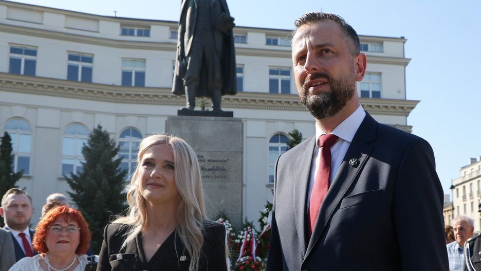 Wicepremier, minister obrony narodowej Władysław Kosiniak-Kamysz z żoną Pauliną Kosiniak-Kamysz