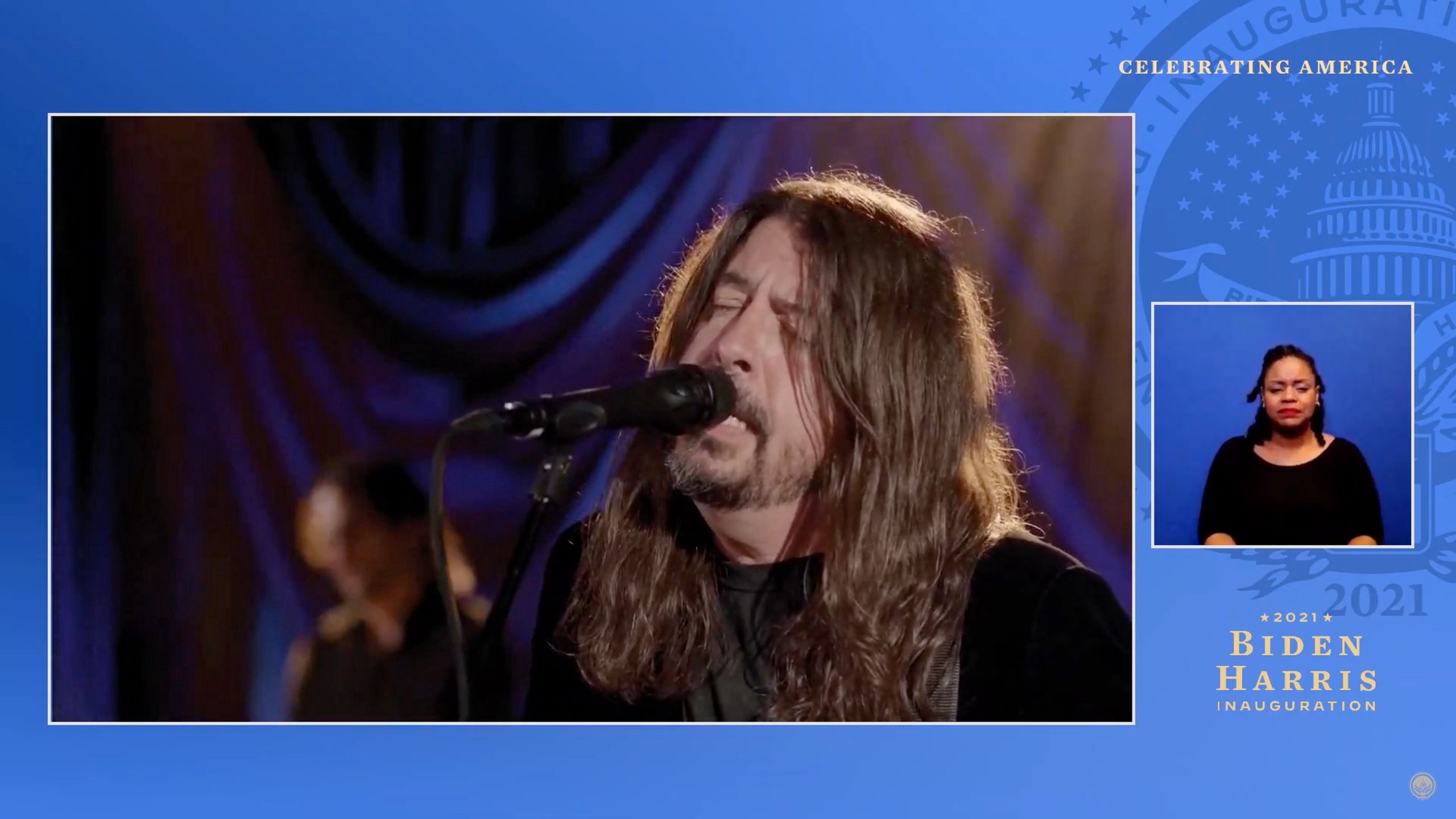 "Celebrating America". Foo Fighters