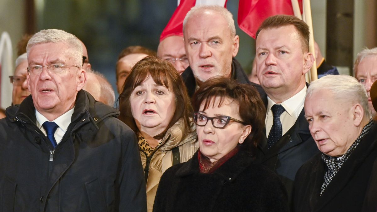 Politycy PiS podczas obchodów Narodowego Dnia Niepodległości