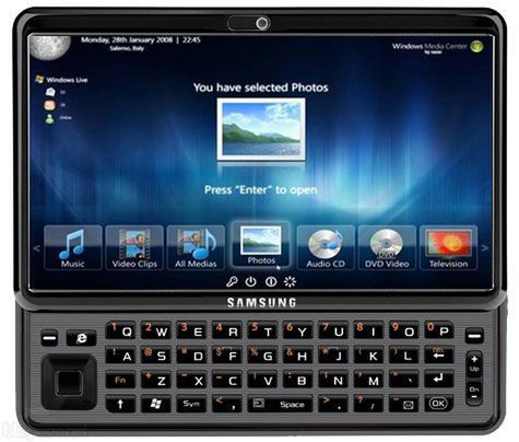 Samsung Gloria tablet - klawiatura QWERTY, Windows 7 i 10-calowy ekran!