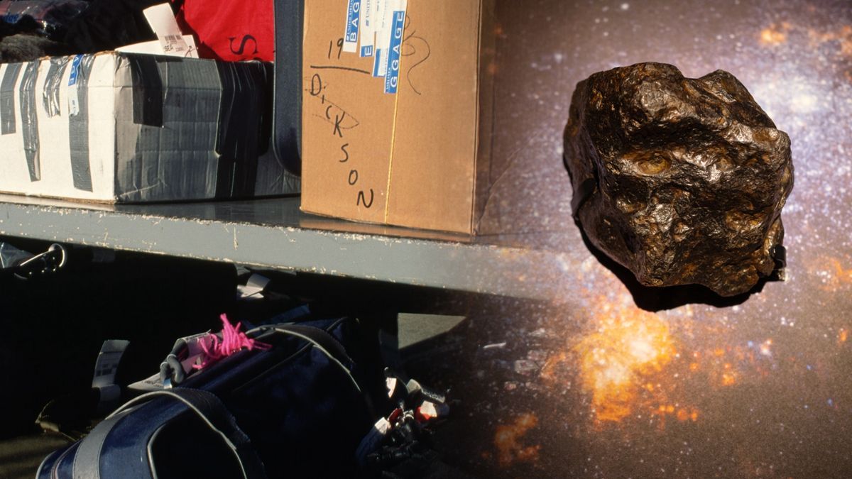 Meteor w zagubionym bagażu - zdjęcie ilustracyjne