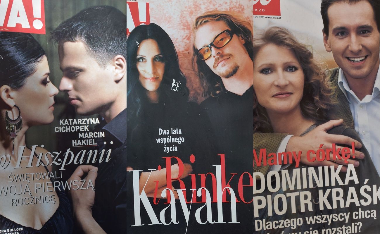 Pozowali na okładkach i rozprawiali o wielkiej miłości