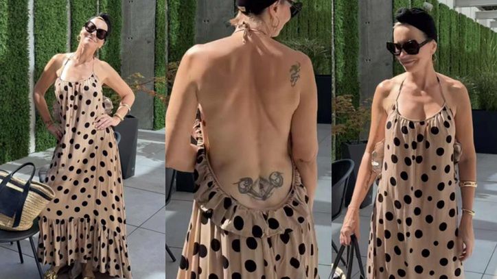 Paulina Smaszcz chwali się WYDZIARANYMI plecami